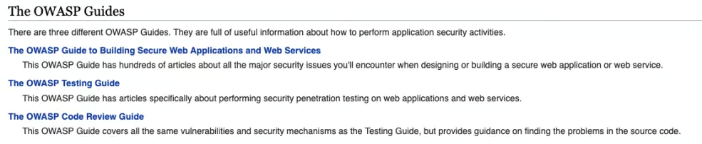 web application security owasp 