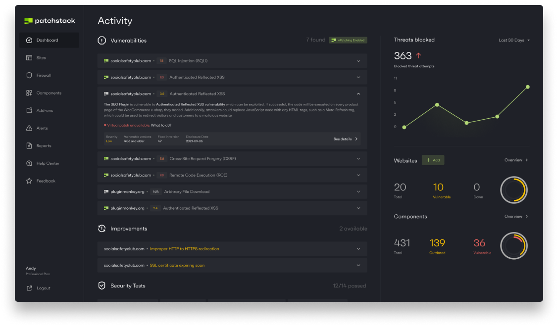 Secure Your Wordpress Sites From Plugin Vulnerabilities - Patchstack