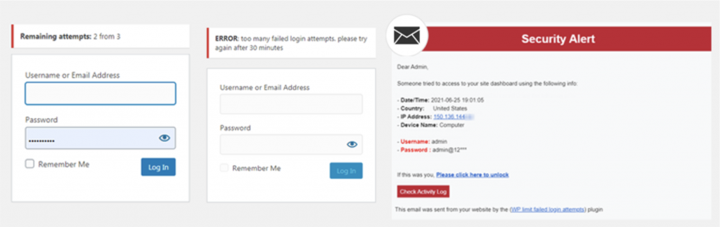 Limit Login Attempts (Spam Protection) <= 4.9.1 Unauthenticated SQLi