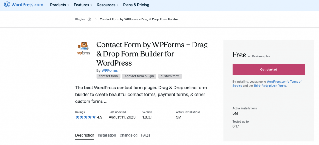 Official WordPress Repository
