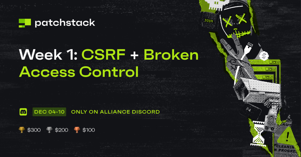 Patchstack Alliance December event / Week #1 - Broken Access Control and Cross-Site Request Forgery (CSRF) vulnerabilities