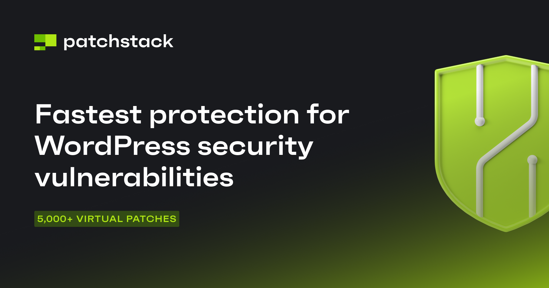 Fastest protection for WordPress security vulnerabilities - Patchstack