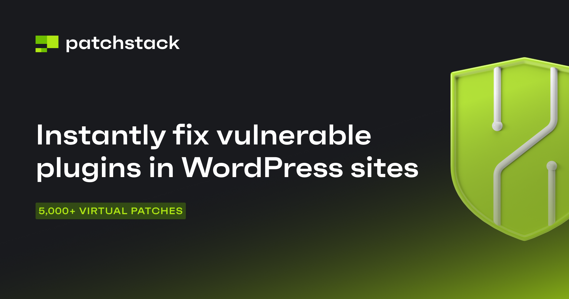 Instantly fix vulnerable plugins in WordPress sites - Patchstack 