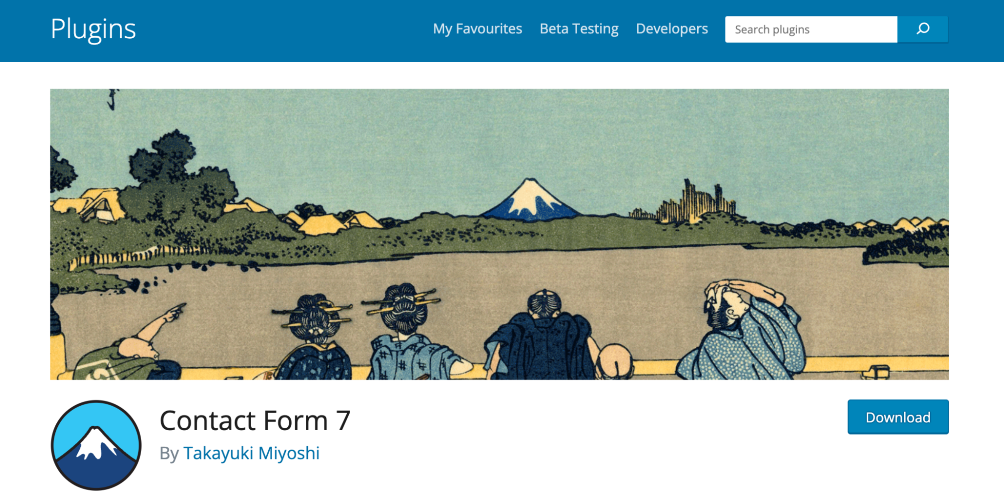 Contact Form 7 WordPress plugin.