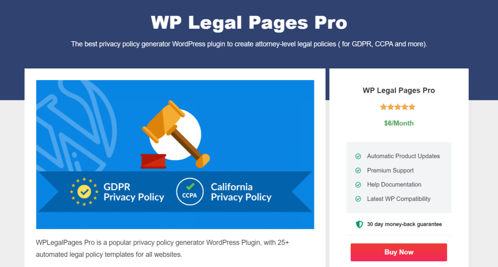 WP Legal Pages